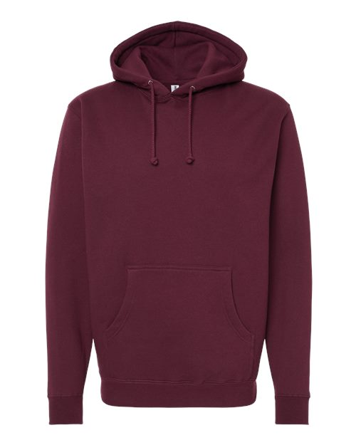Independent Trading Co. Unisex Heavyweight Hooded Sweatshirt IND4000 - Maroon