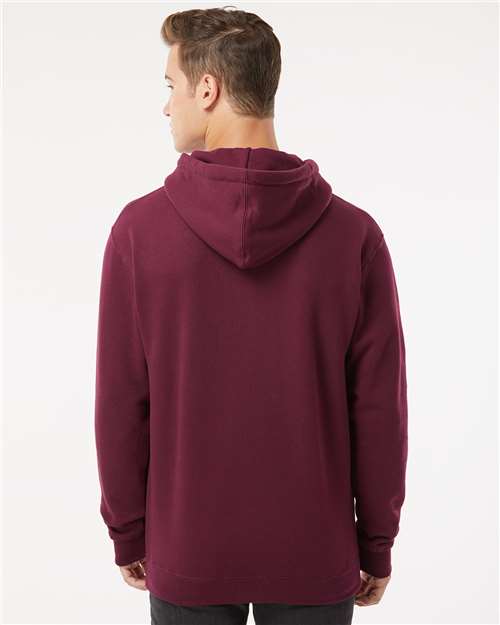 Independent Trading Co. Unisex Heavyweight Hooded Sweatshirt IND4000 - Maroon