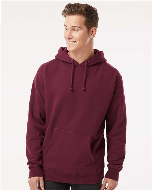 Independent Trading Co. Unisex Heavyweight Hooded Sweatshirt IND4000 - Maroon