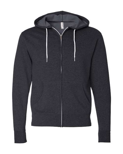 Independent Trading Co. Unisex Lightweight Full-Zip Hooded Sweatshirt AFX90UNZ