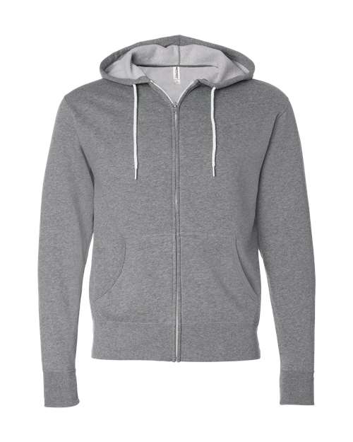 Independent Trading Co. Unisex Lightweight Full-Zip Hooded Sweatshirt AFX90UNZ