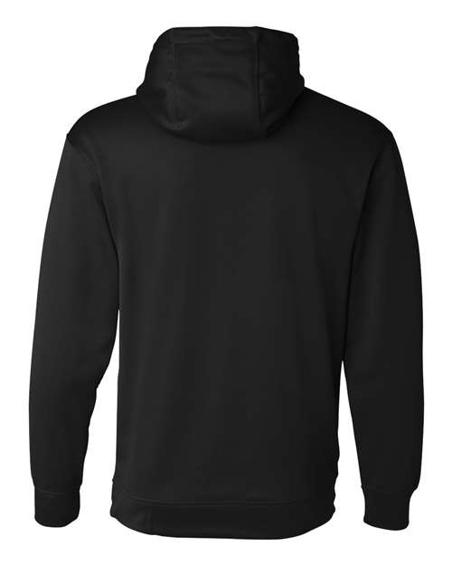Augusta Sportswear Men's Wicking Fleece Hooded Sweatshirt 5505 - Black