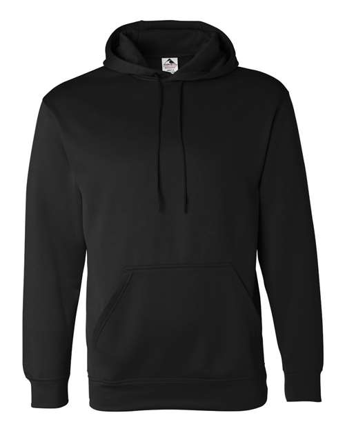 Augusta Sportswear Men's Wicking Fleece Hooded Sweatshirt 5505 - Black