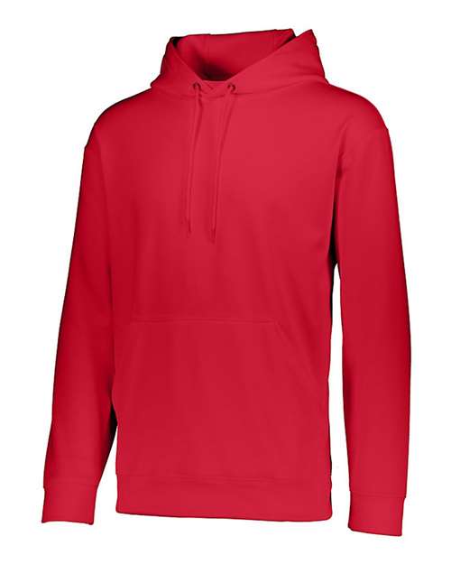 Augusta Sportswear Men's Wicking Fleece Hooded Sweatshirt 5505 - Red