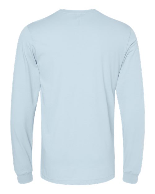 BELLA + CANVAS Unisex Jersey Long Sleeve Tee 3501 - Baby Blue