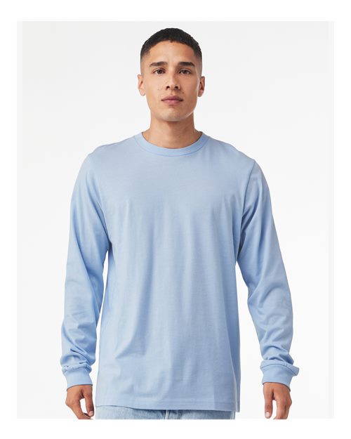 BELLA + CANVAS Unisex Jersey Long Sleeve Tee 3501 - Baby Blue