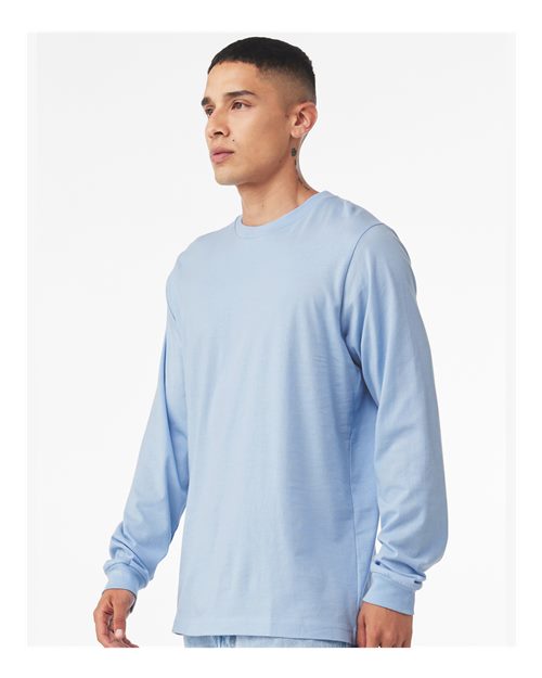 BELLA + CANVAS Unisex Jersey Long Sleeve Tee 3501 - Baby Blue