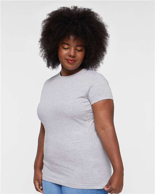 LAT Women's Fitted Fine Jersey Tee 3616