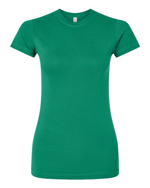 LAT Women's Fitted Fine Jersey Tee 3616