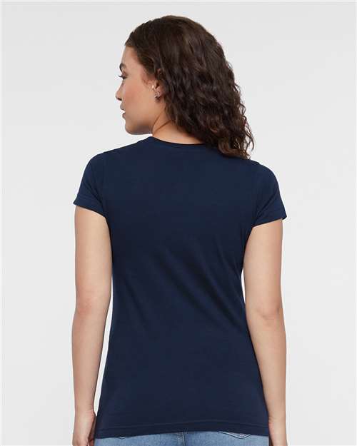 LAT Women's Fitted Fine Jersey Tee 3616