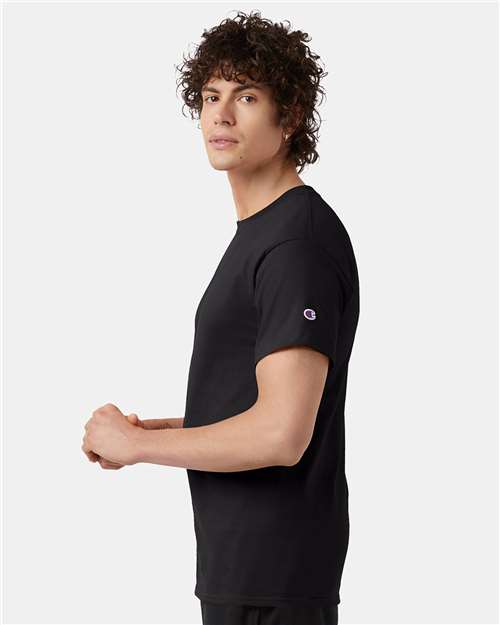 Champion Unisex Classic T-Shirt T425 - Black