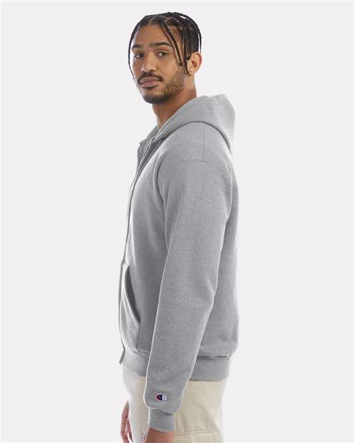 Champion Unisex Powerblend® Full-Zip Hooded Sweatshirt S800