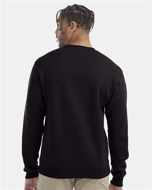 Champion Unisex Powerblend® Crewneck Sweatshirt S600 - Black