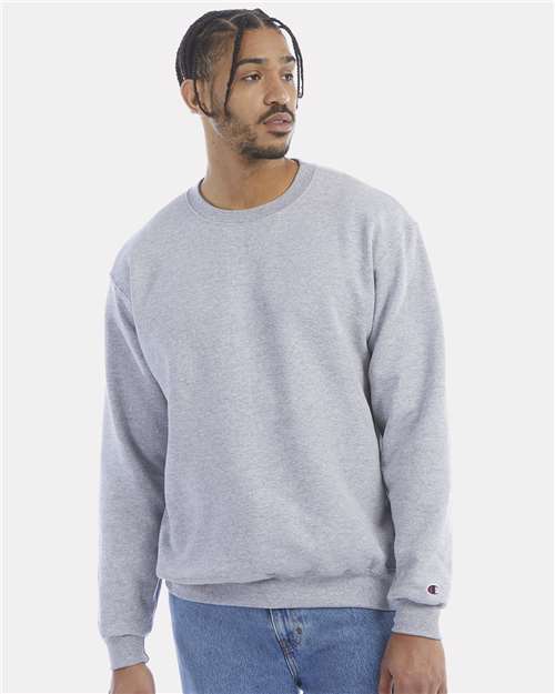 Champion Unisex Powerblend® Crewneck Sweatshirt S600 - Light Steel
