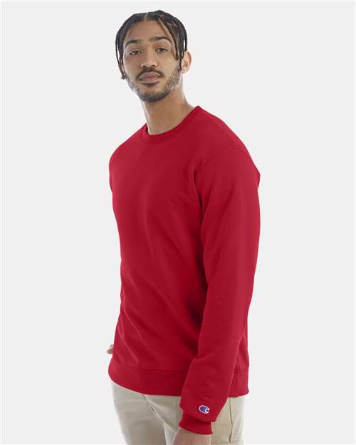 Champion Unisex Powerblend® Crewneck Sweatshirt S600 - Scarlet