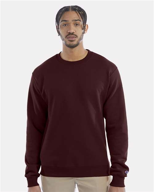 Champion Unisex Powerblend® Crewneck Sweatshirt S600 - Maroon