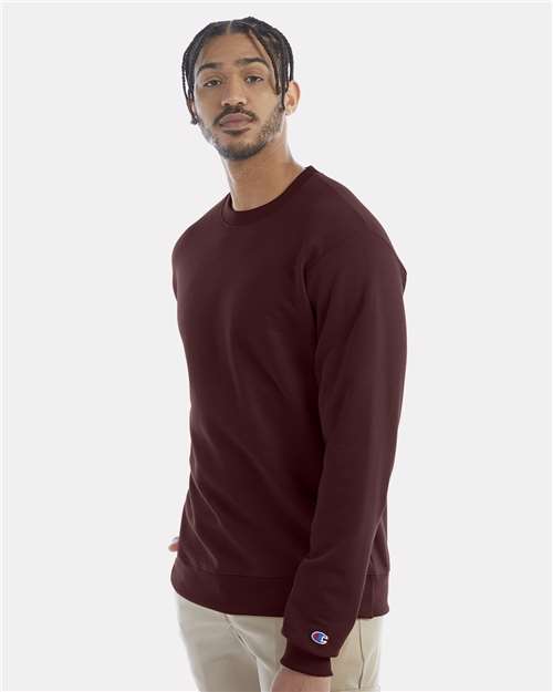 Champion Unisex Powerblend® Crewneck Sweatshirt S600 - Maroon