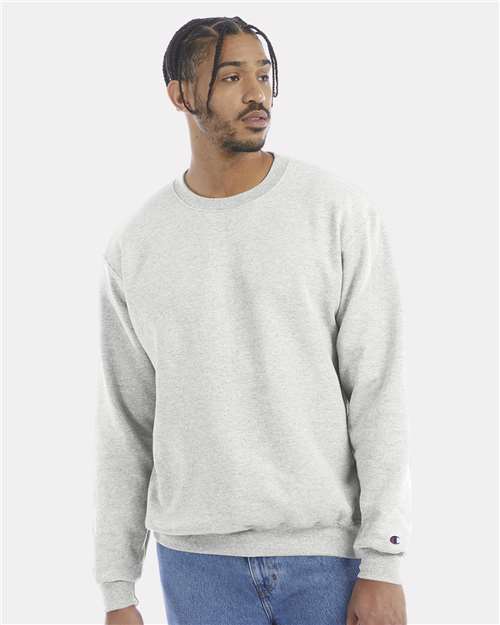 Champion Unisex Powerblend® Crewneck Sweatshirt S600 - Silver Grey