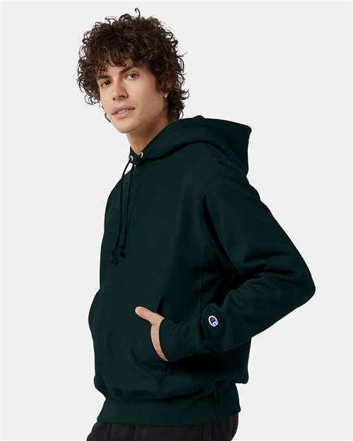 Champion Unisex Reverse Weave® Hooded Sweatshirt S101 - Dark Green