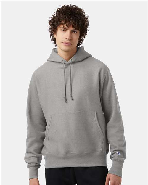 Champion Unisex Reverse Weave® Hooded Sweatshirt S101 - Oxford Grey