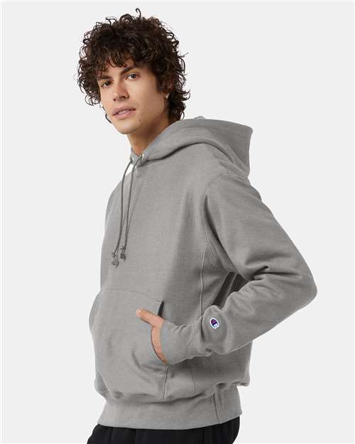 Champion Unisex Reverse Weave® Hooded Sweatshirt S101 - Oxford Grey
