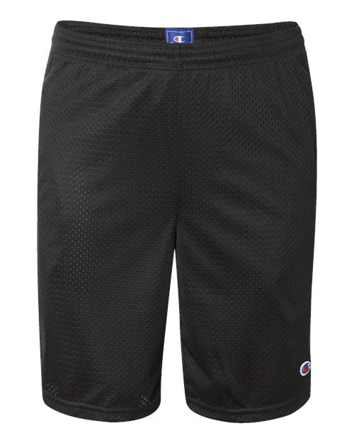 Champion Unisex Polyester Mesh 9" Shorts with Pockets S162