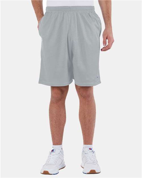 Champion Unisex Polyester Mesh 9" Shorts with Pockets S162