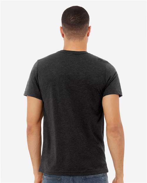 BELLA + CANVAS Triblend Tee 3413 - Charcoal Black Triblend