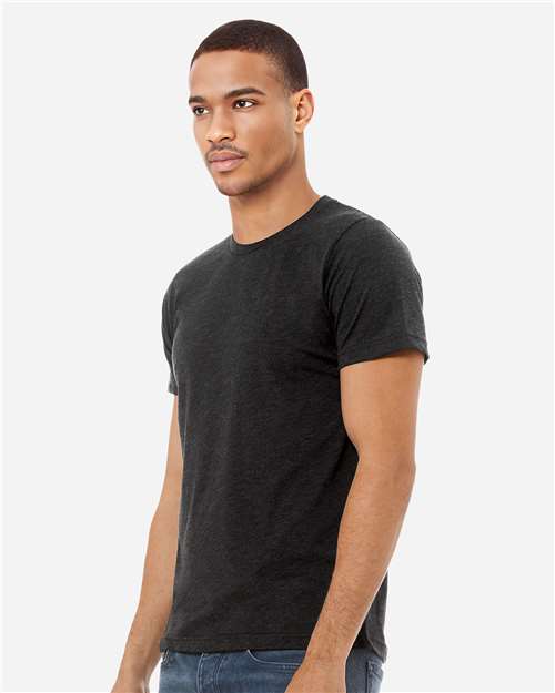 BELLA + CANVAS Triblend Tee 3413 - Charcoal Black Triblend