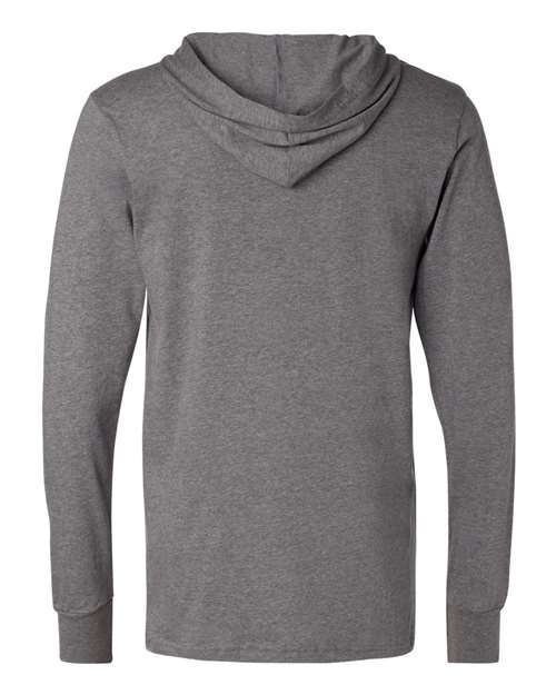 BELLA + CANVAS Unisex Jersey Hooded Long Sleeve Tee 3512