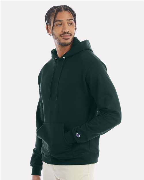 Champion Unisex Powerblend® Hooded Sweatshirt S700 - Dark Green