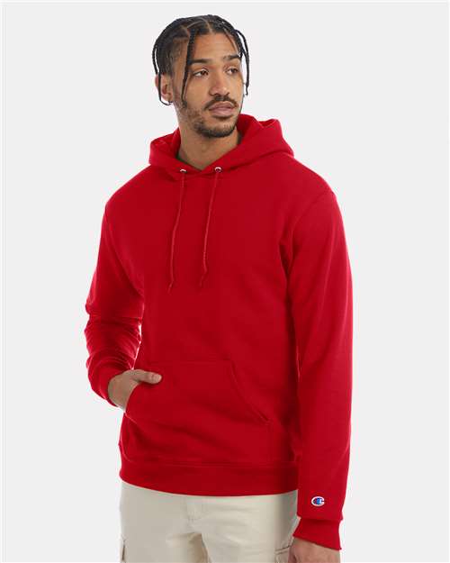 Champion Unisex Powerblend® Hooded Sweatshirt S700 - Scarlet