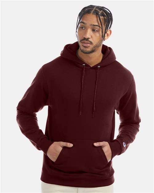 Champion Unisex Powerblend® Hooded Sweatshirt S700 - Maroon