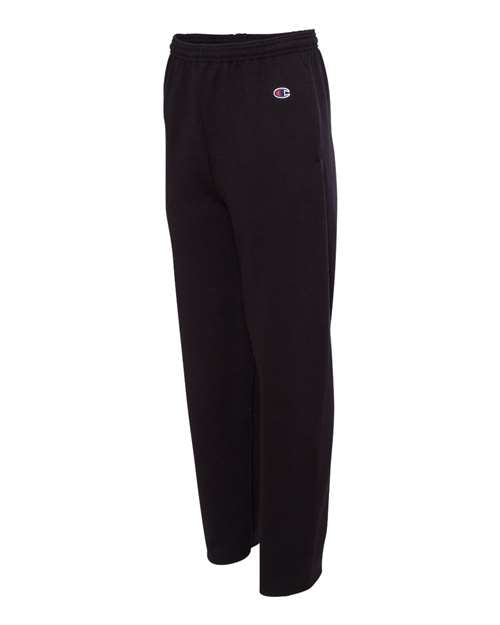 Champion Men's Powerblend® Open-Bottom Sweatpants with Pockets P800