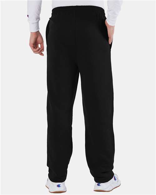 Champion Men's Powerblend® Open-Bottom Sweatpants with Pockets P800