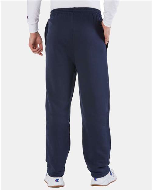 Champion Men's Powerblend® Open-Bottom Sweatpants with Pockets P800
