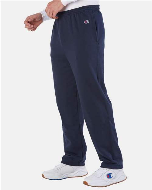 Champion Men's Powerblend® Open-Bottom Sweatpants with Pockets P800