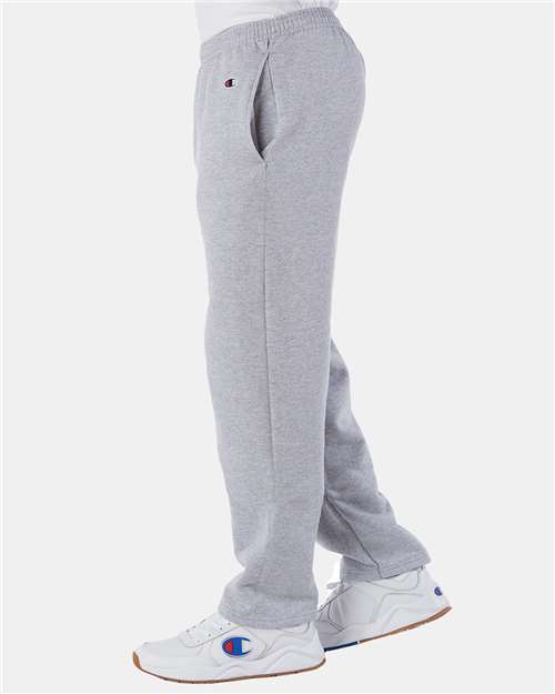 Champion Men's Powerblend® Open-Bottom Sweatpants with Pockets P800