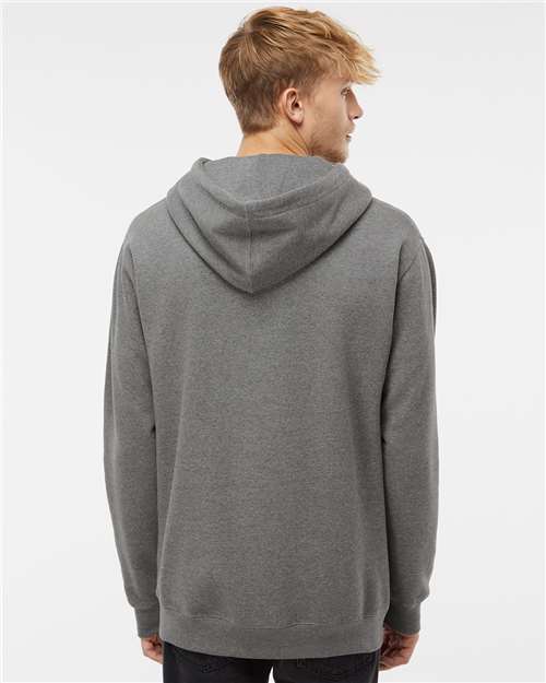 Independent Trading Co. Unisex Heavyweight Hooded Sweatshirt IND4000 - Gunmetal Heather