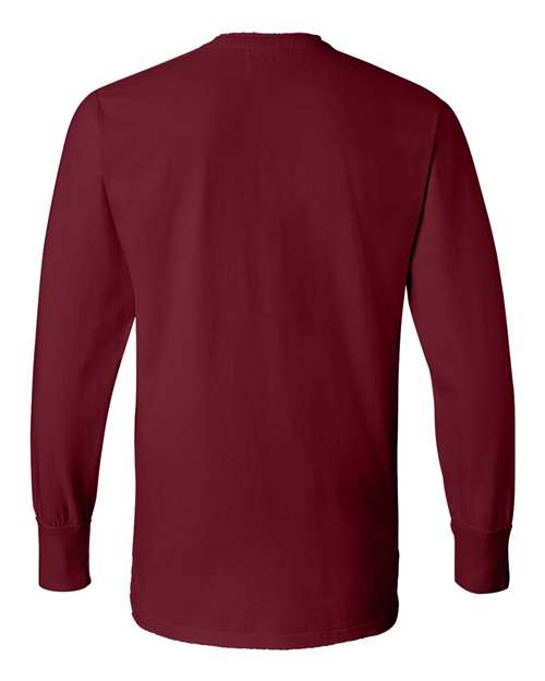 J. America Men's Vintage Brushed Jersey Henley 8244