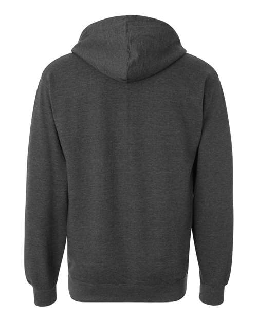 Independent Trading Co. Unisex Midweight Hooded Sweatshirt SS4500 - Charcoal Heather