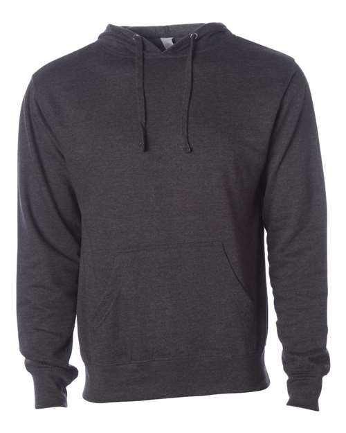 Independent Trading Co. Unisex Midweight Hooded Sweatshirt SS4500 - Charcoal Heather