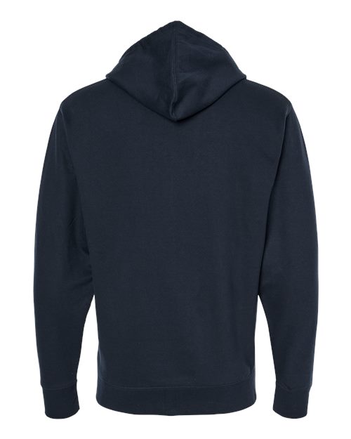Independent Trading Co. Unisex Midweight Full-Zip Hooded Sweatshirt SS4500Z - Navy