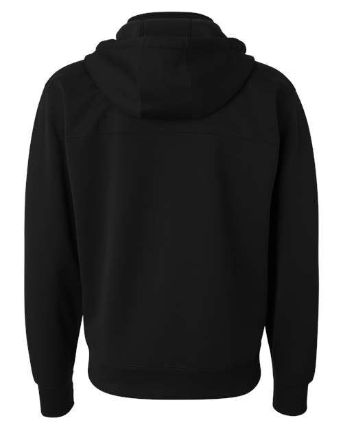 Independent Trading Co. Unisex Poly-Tech Full-Zip Hooded Sweatshirt EXP80PTZ