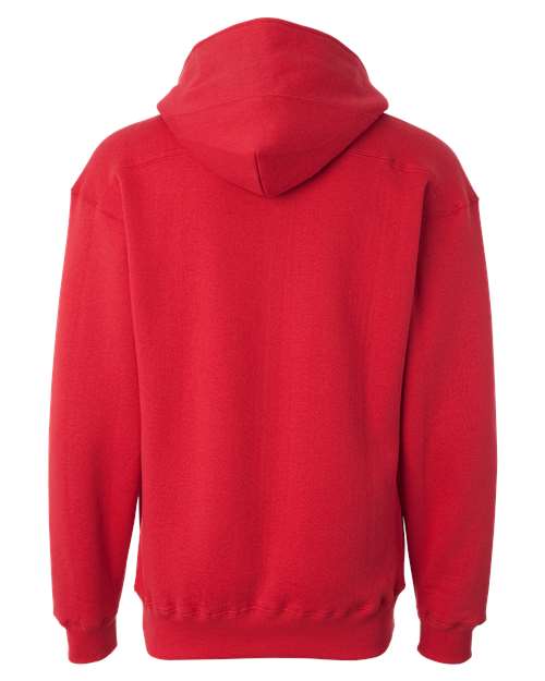 J. America Men's Sport Lace Hooded Sweatshirt 8830 - Red