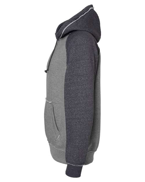 J. America Men's Vintage Heather Hooded Sweatshirt 8885