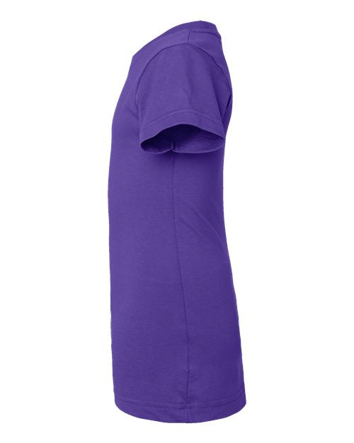 LAT Girls' Fine Jersey Tee 2616 - Purple