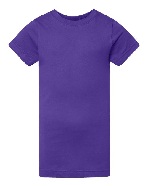 LAT Girls' Fine Jersey Tee 2616 - Purple