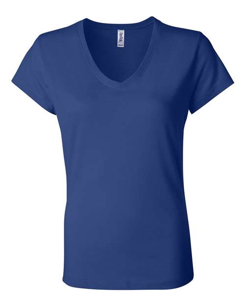 BELLA + CANVAS Women’s Jersey V-Neck Tee 6005