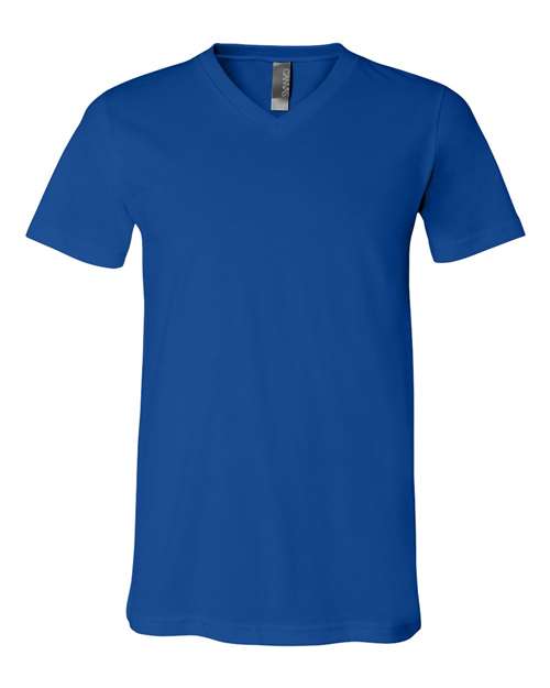 BELLA + CANVAS Unisex Jersey V-Neck Tee 3005 - True Royal
